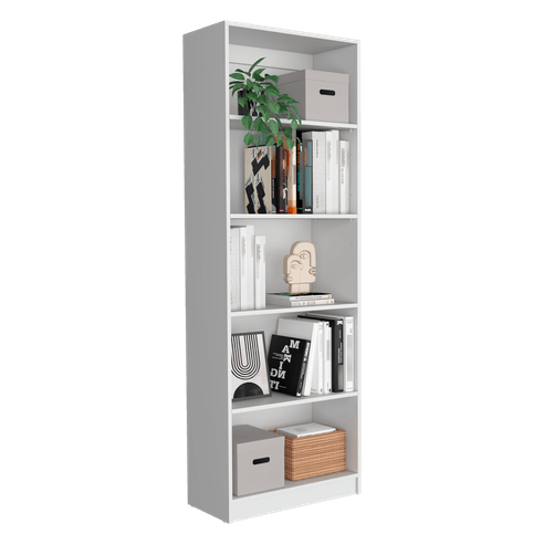 Estante Home E3 5 Espacios 180 X 62 RTA Blanco