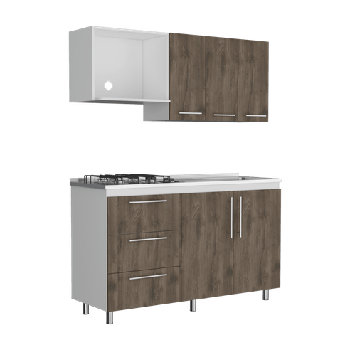 Cocina 150 Rubi Mzn DER RTA Blanco Bellota
