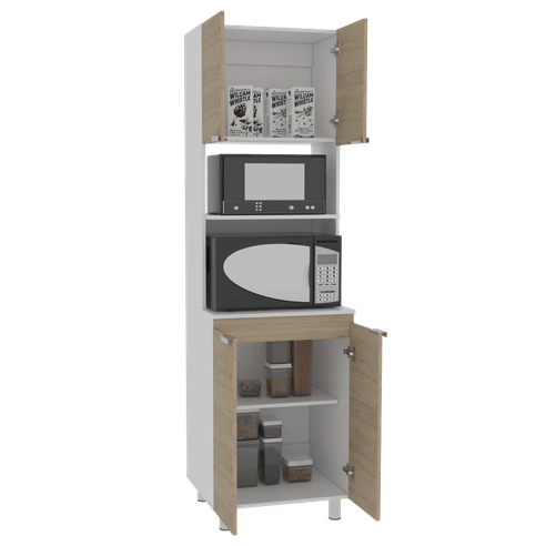 Mueble Microondas Fendi RTA Blanco Rovere