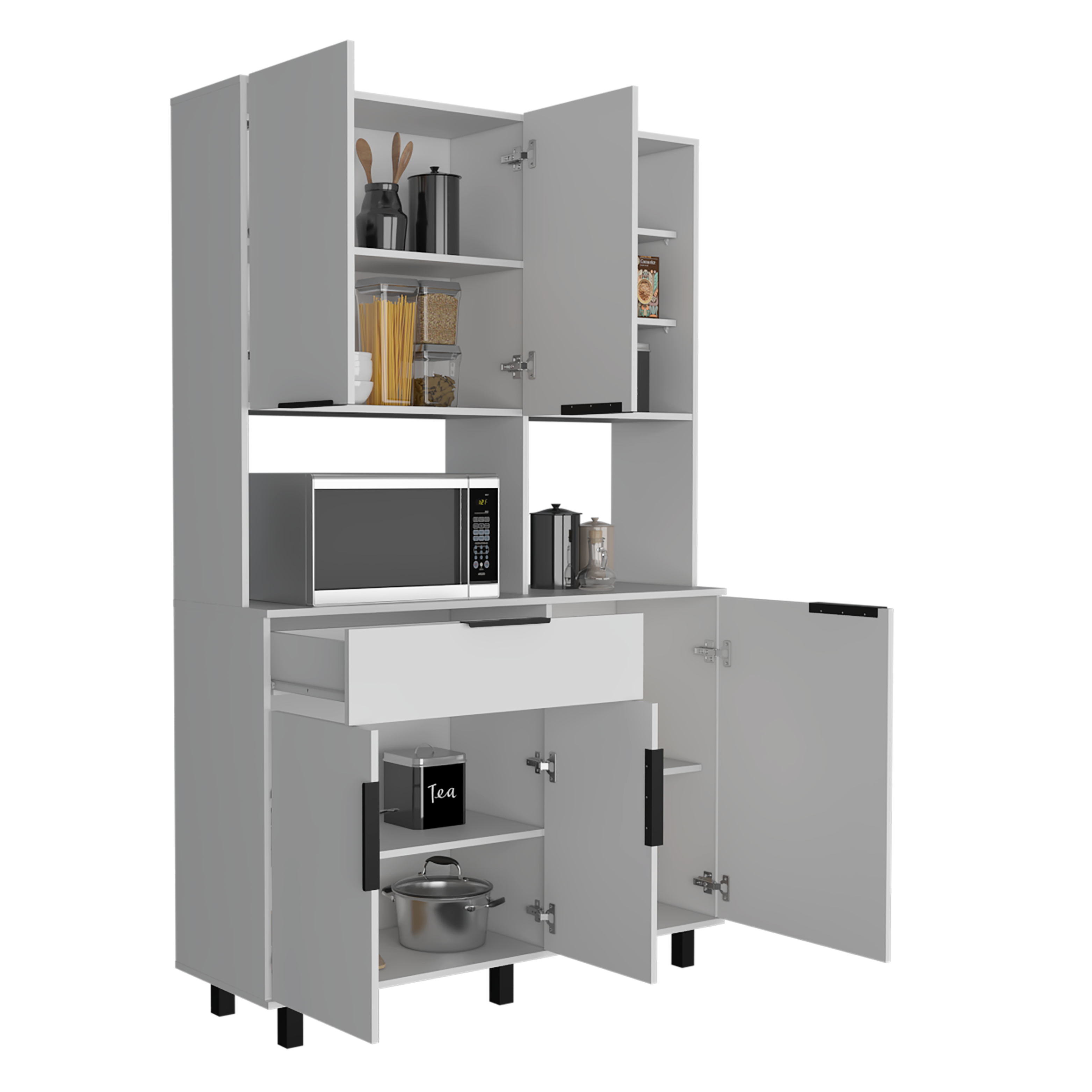 Alacena Oshawa 125X197 RTA Blanco