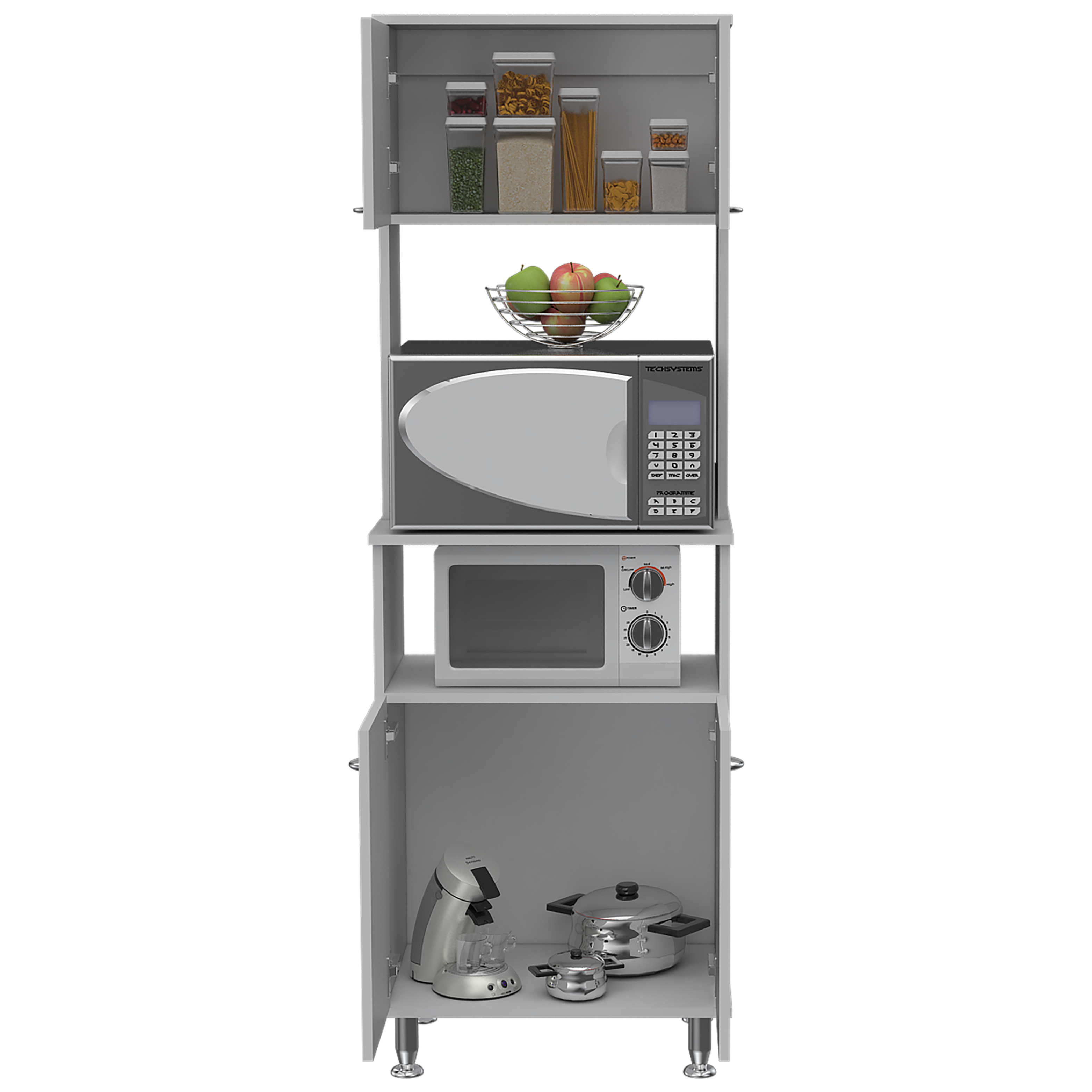 Mueble Alacena Fenix RTA Blanco