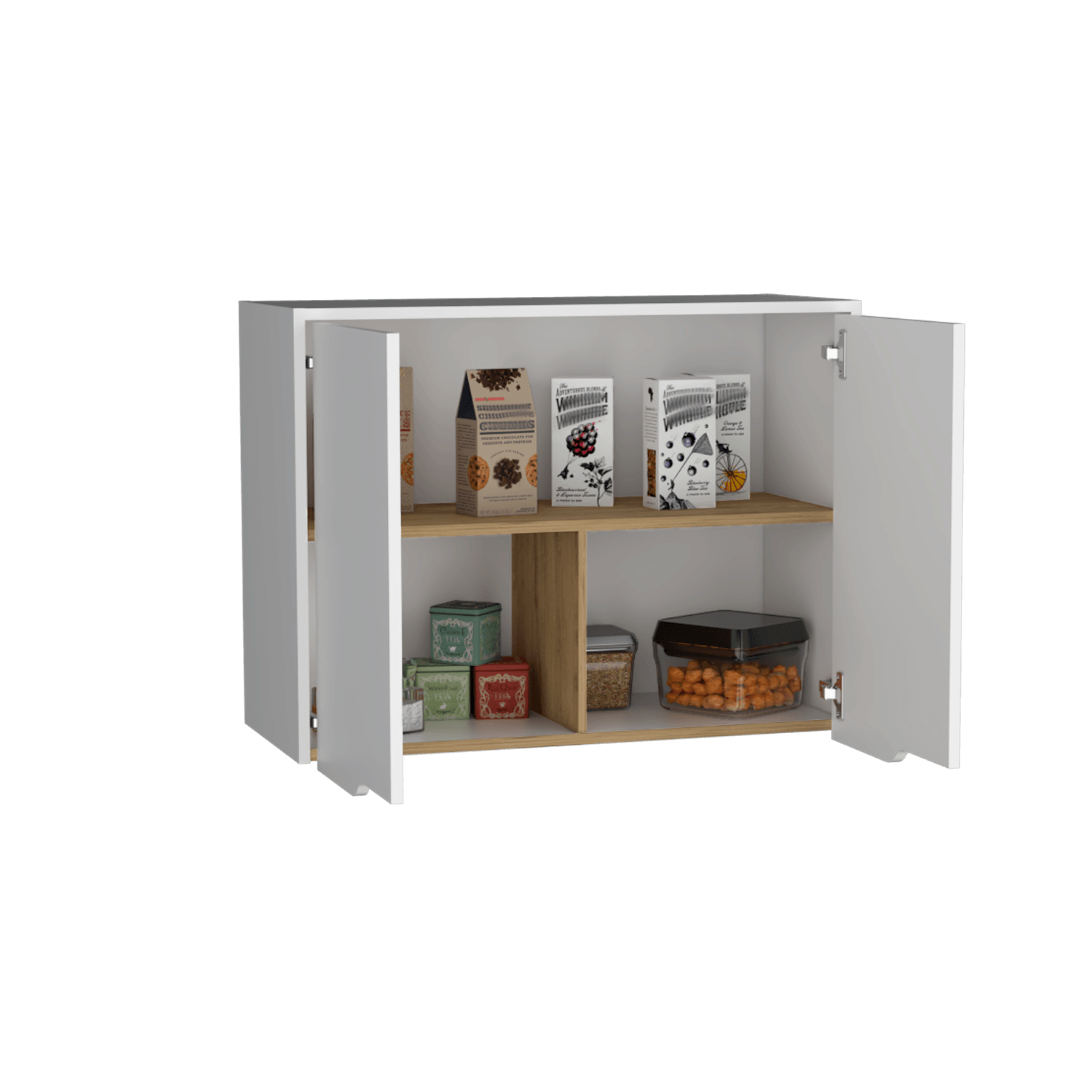 Mueble Superior soler 80 Cocina RTA Blanco Macadamia