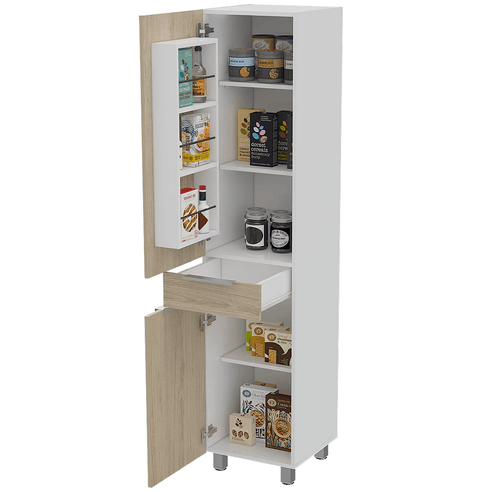 Alacena Melia 180 Blanco Rovere