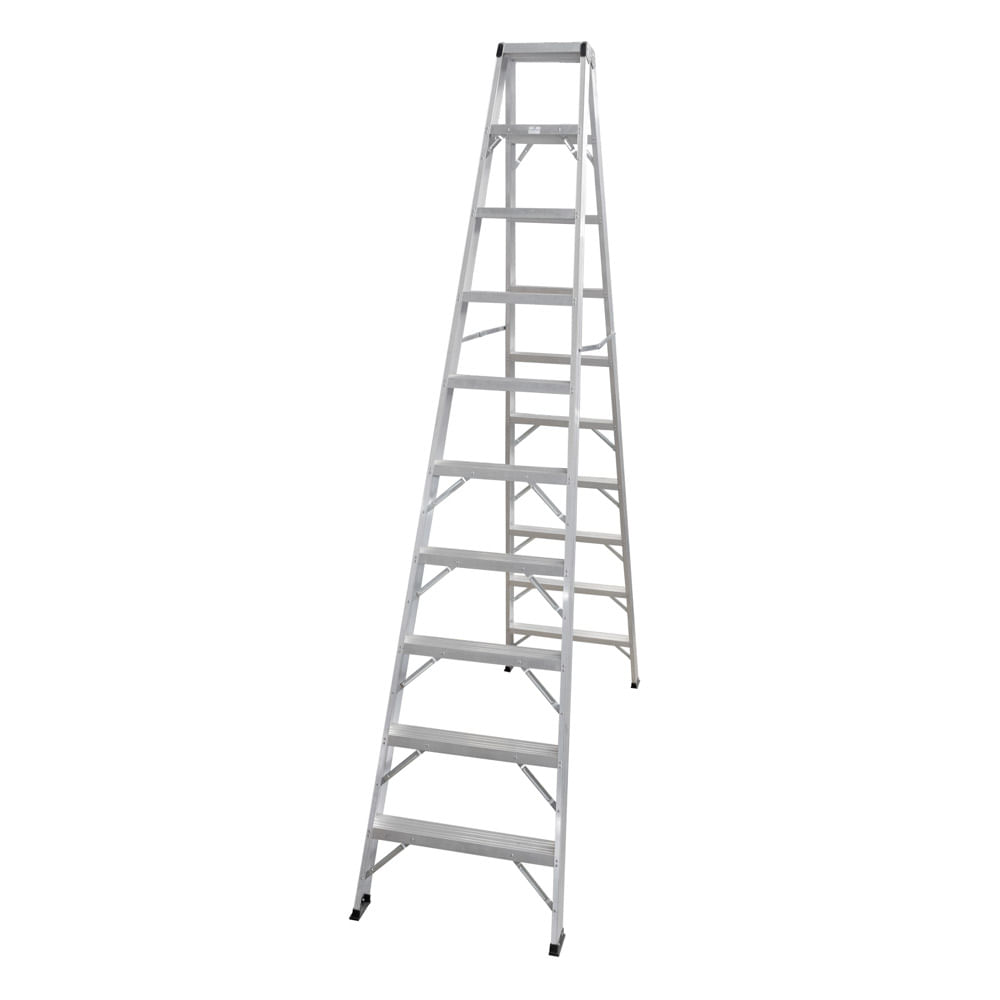 Escalera Tijera Aluminio 10 Peldaños 3.0mt T-1 Uso Profesional