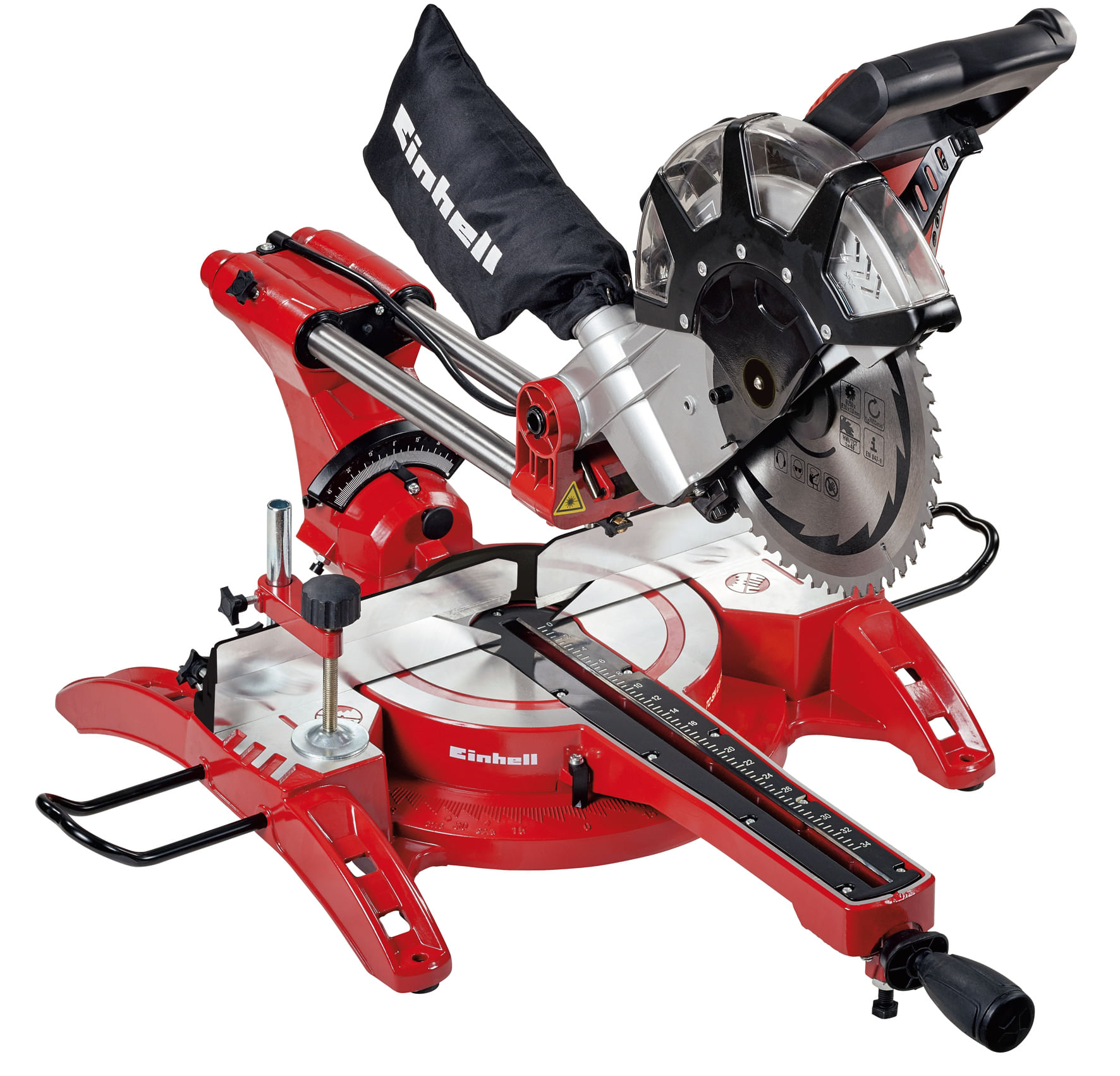 Sierra Acolilladora Telescópica 10" Dual 2100 Watts 4000 Rpm Einhell TC-SM 2534 Dual