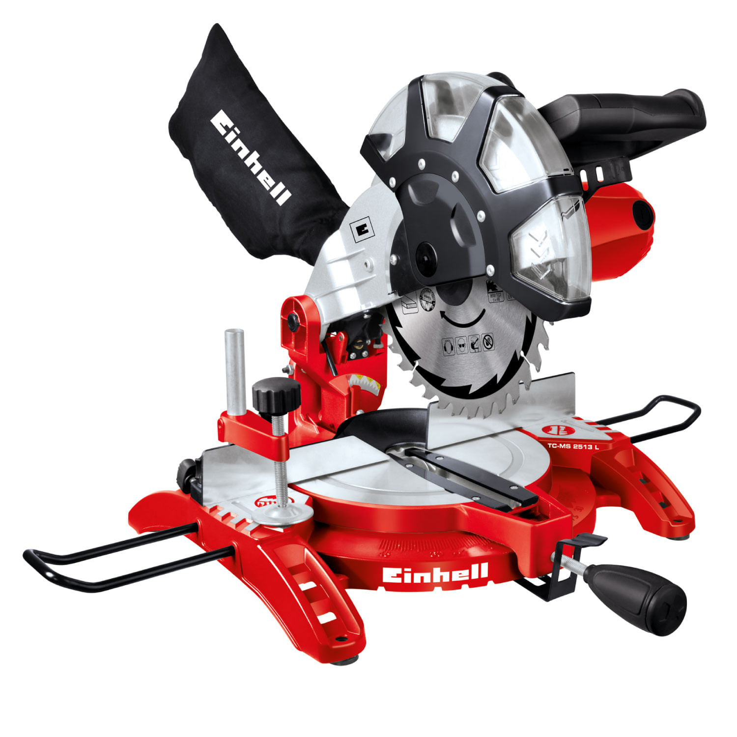 Sierra Acolilladora 10" 1600 Watts 4000 Rpm Einhell TC-MS 2513 L