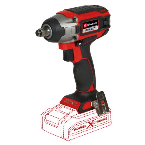 Llave De Impacto Inalámbrica Brushless 18V 230 Nm Incluye 1 Batería 4.0 Ah Y Cargador Einhell IMPAXXO 18/230 KIT