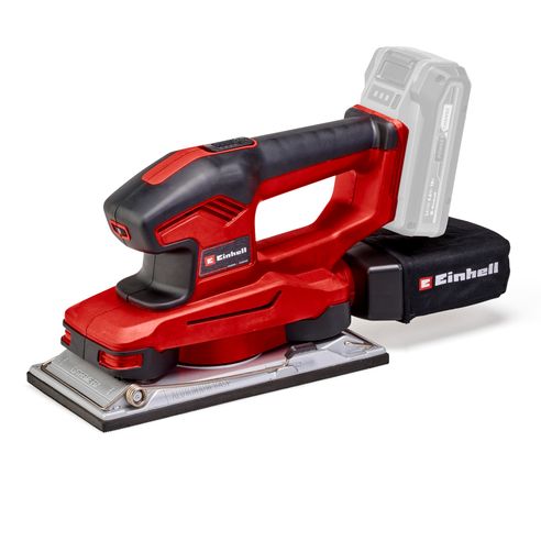Lijadora Orbital 1/4" Inalámbrica 18V Incluye 1 Batería 4.0 Ah Y Cargador Einhell TE-OS 18/230 Li KIT