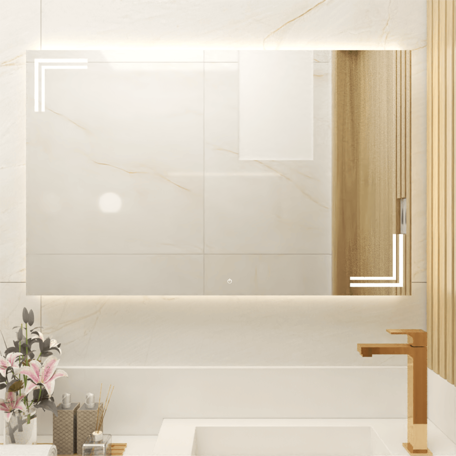 Espejo Iberia LED+TOUCH