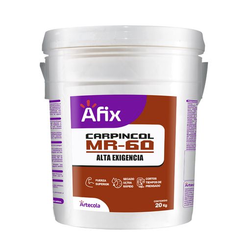 Pegante para Madera Afix Carpincol x 20 Kg ( 1 Caneca )