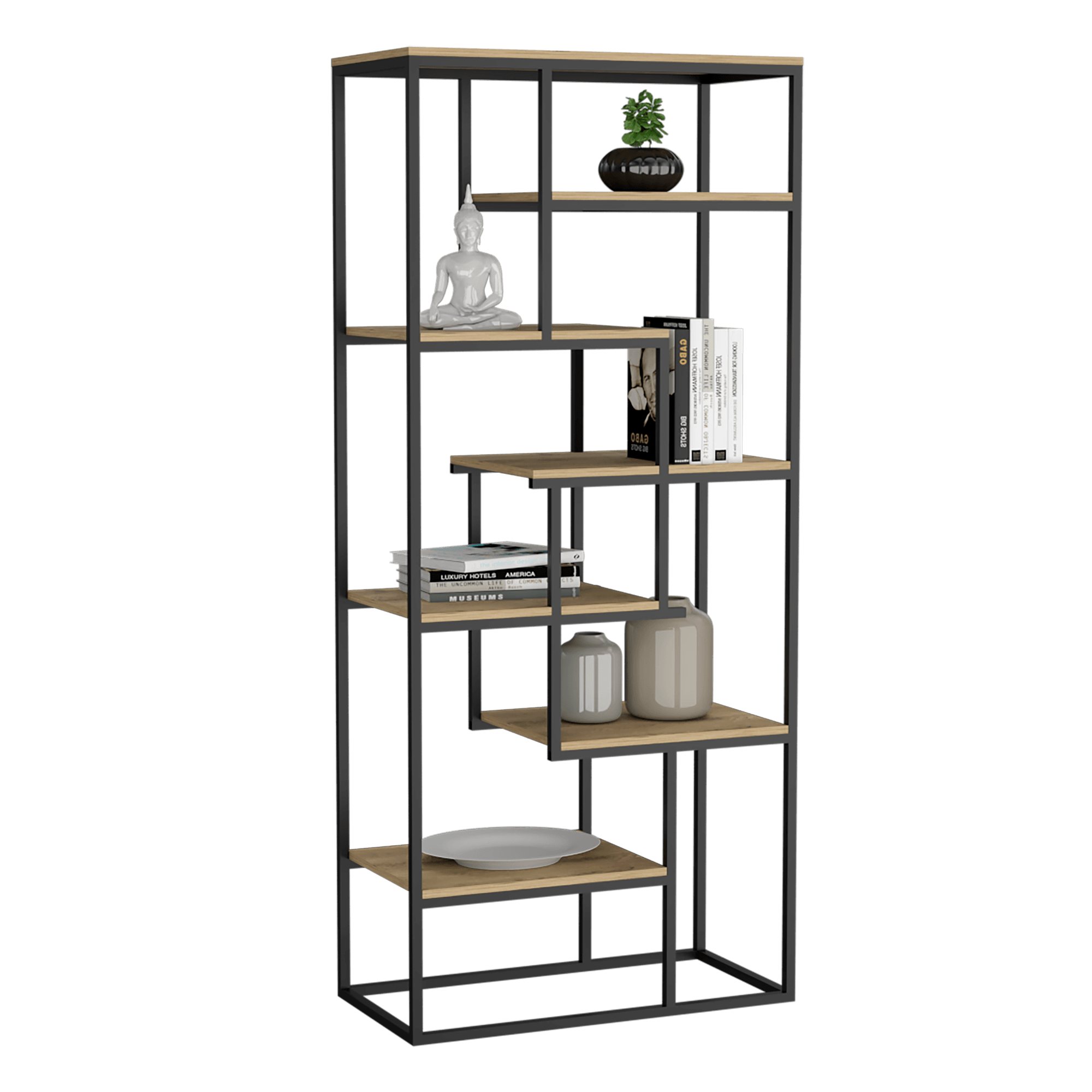 Estanteria Architects 182 X 80 Homecollection Macadamia