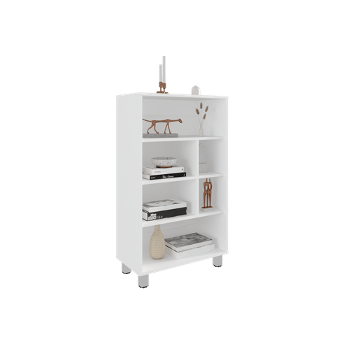 Biblioteca Bellagio 101X60X30 RTA Blanco Mqz ZF