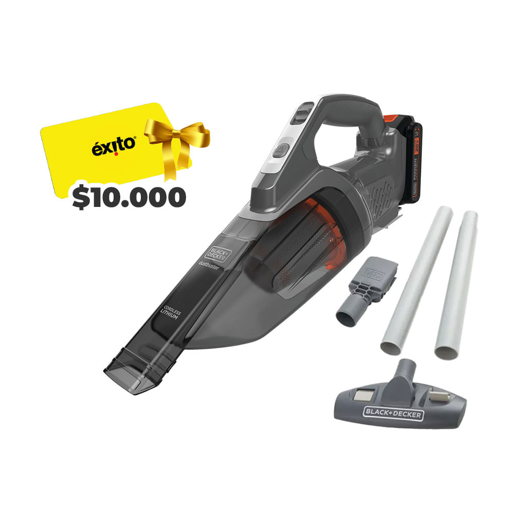 Aspiradora Inalámbrica 20V + Accesorios Black And Decker Bchv001d1e