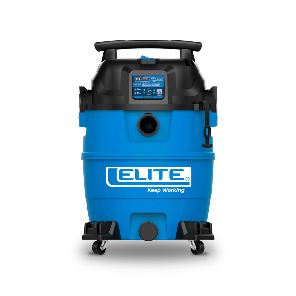 Aspiradora ELITE Ultra Silenciosa  Húmedo Y Seco 6.5 Hp 16 Galones