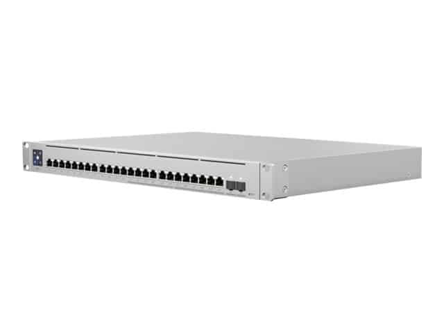 Conmutador Switch UniFi USW Enterprise L3 red capa 3 | 24 puertos Ubiquiti