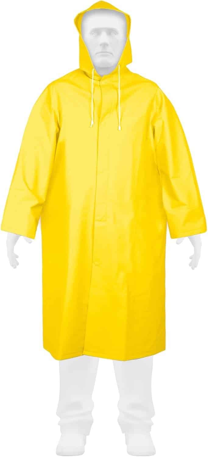 Gabardina impermeable talla extra-grande PVC Truper IMPER-XL