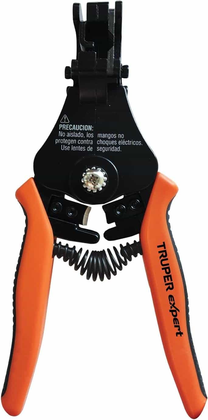 Pinza pela cables automática de precisión 6" Truper