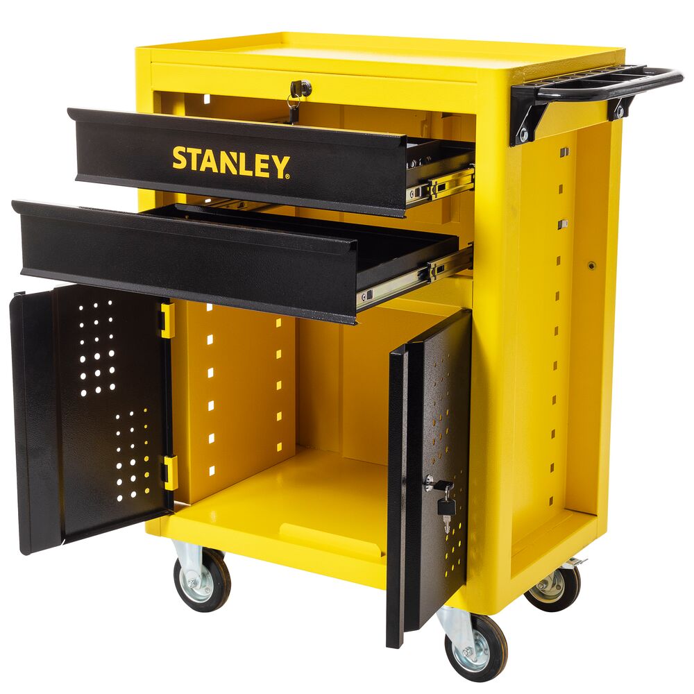 Carro de Herramientas Cerrado con 2 Cajones y Puerto Inferior Stanley STST98622LA