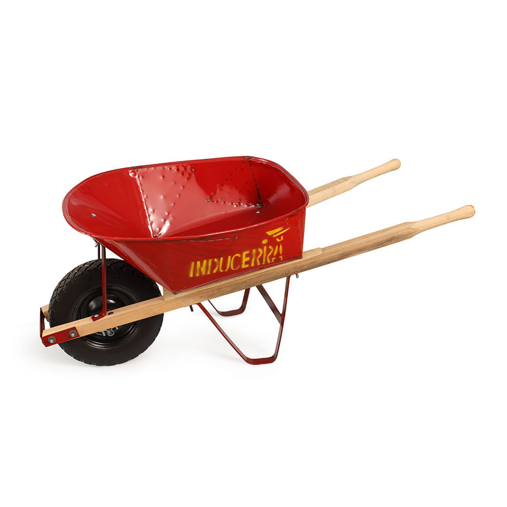 Carretilla 5 pies con llanta anti-pinchazo Inducerra