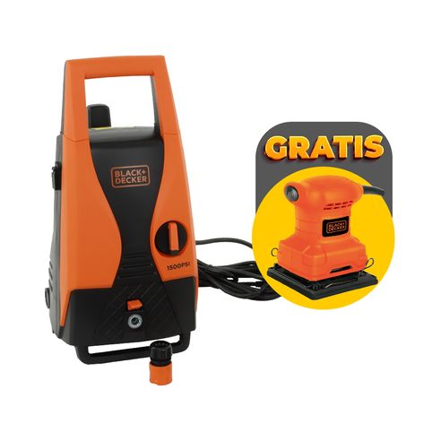 Hidrolavadora De 1400W. 1512Psi Max. Black+Decker PW1450TD-B3