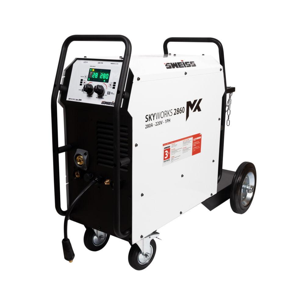 SOLDADOR INV. -SWEISS- 280amp SKYWORKS2860 220v MULTIPROC