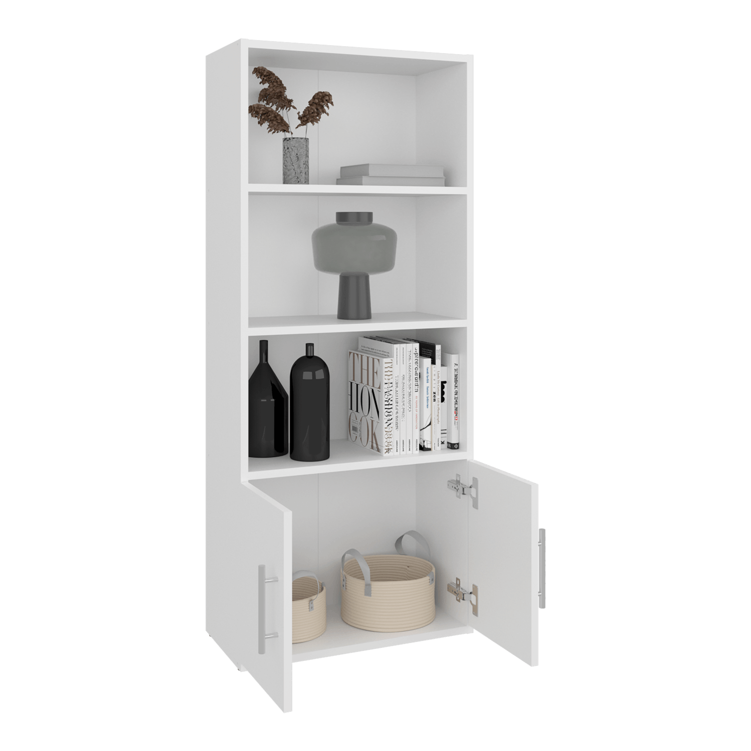 Biblioteca Joy Eco 120X50X23 RTA Blanco
