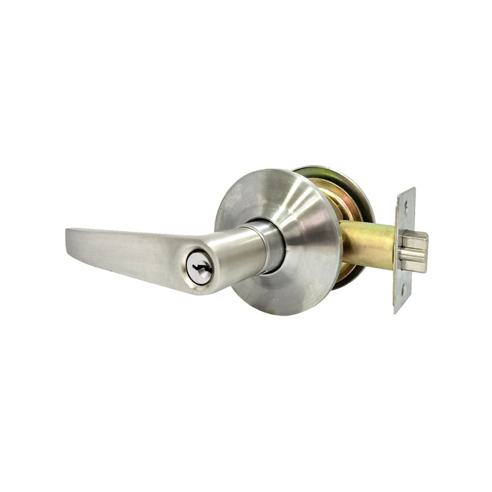 Cerradura manija para alcoba  2031cromo mate Kinglock