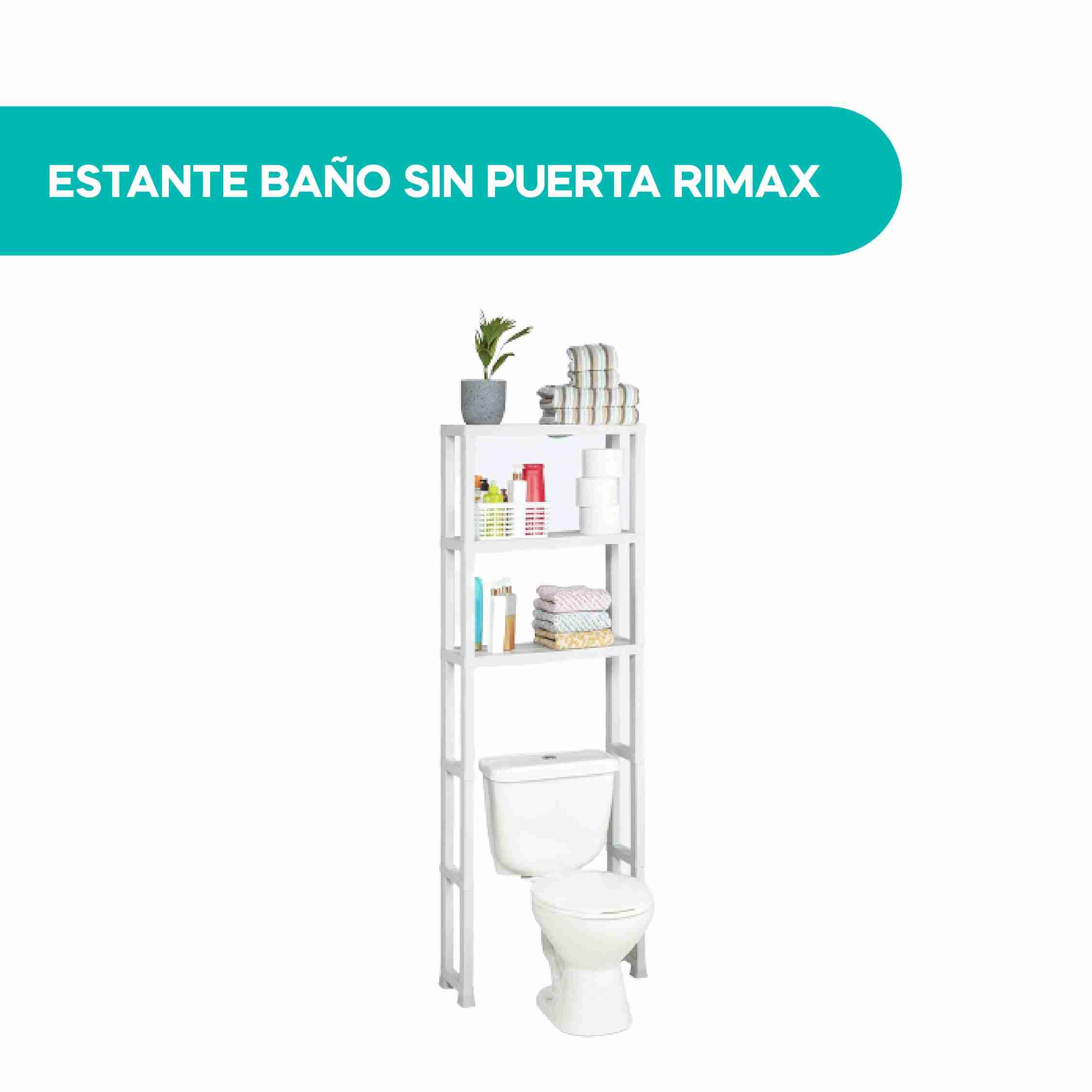 Estante Baño Sin Puerta Rimax