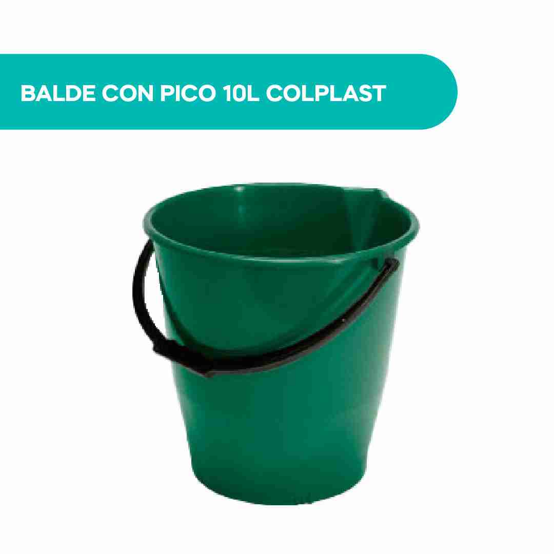 Balde con Pico 10 Litros Colplast