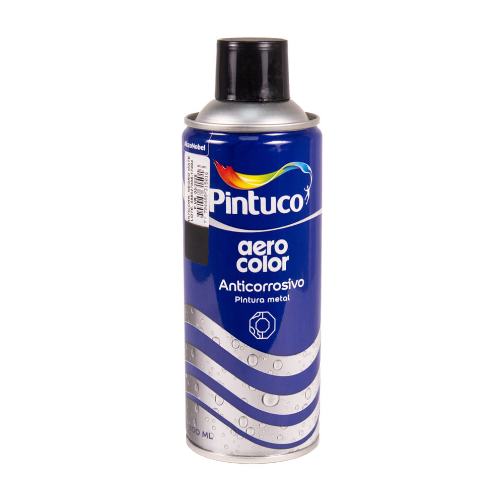 Aerocolor Anticorrosivo Negro  300Ml(12)