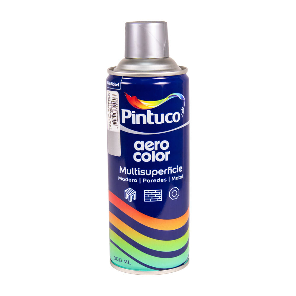 Aerocolor Laca Brillante Aluminio  300Ml125016-8