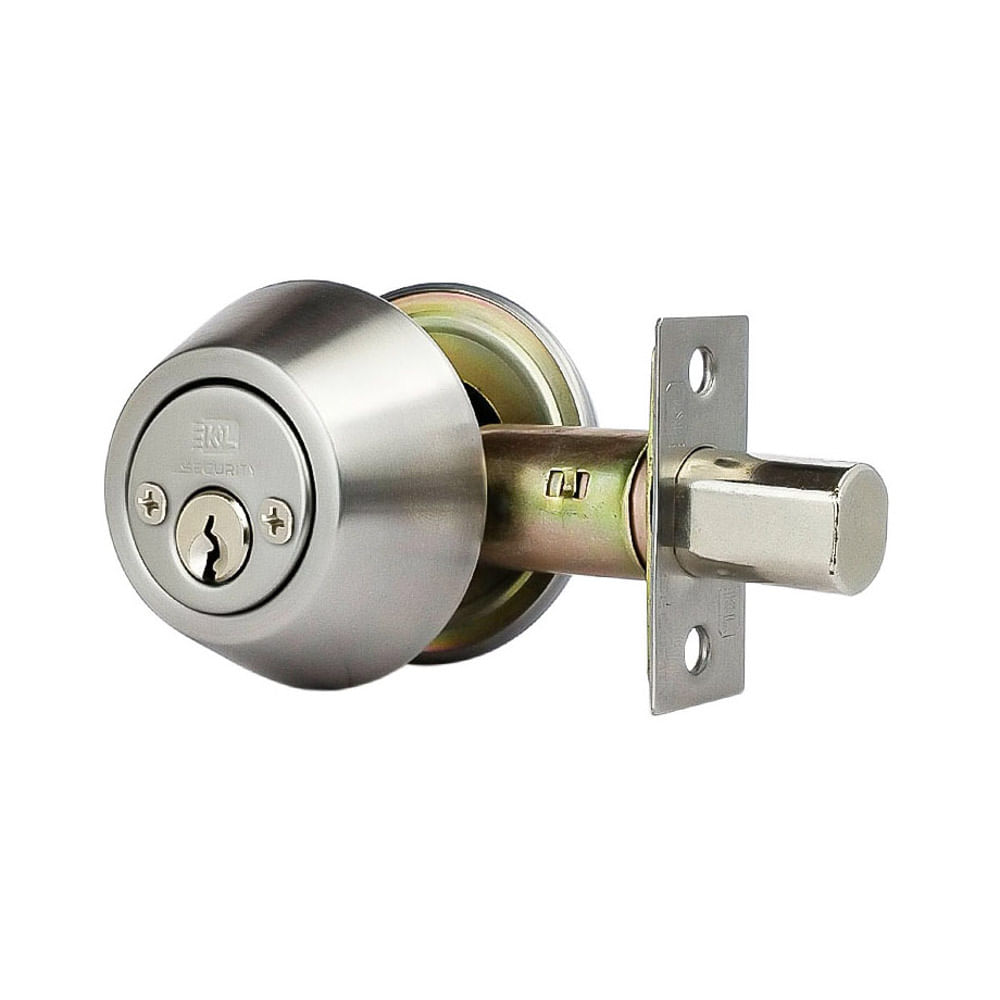 Cerradura de seguridad acero doble cilindro Kron 503