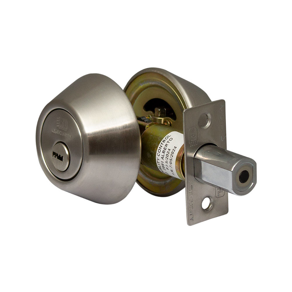 Cerradura de seguridad acero doble cilíndro Kl 106