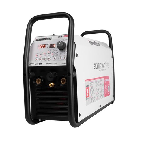 Soldador Inversor 200 amp con Antorcha y Accesorios Sweiss SKYTIG2047