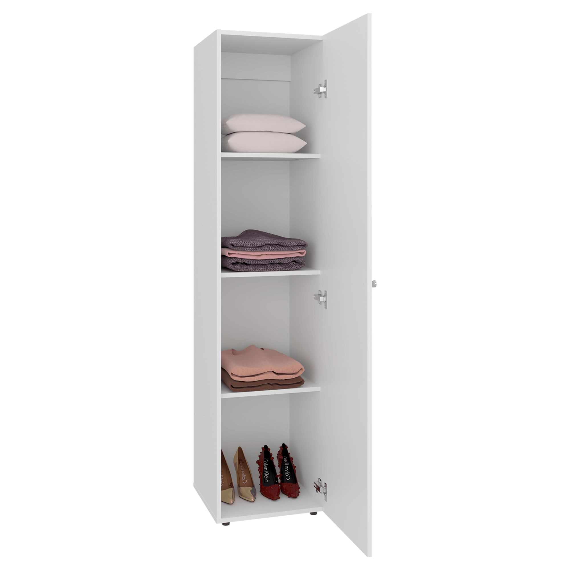 Closet con Espejo Home Dreams 170X40X40 RTA Kronos Blanco ZF