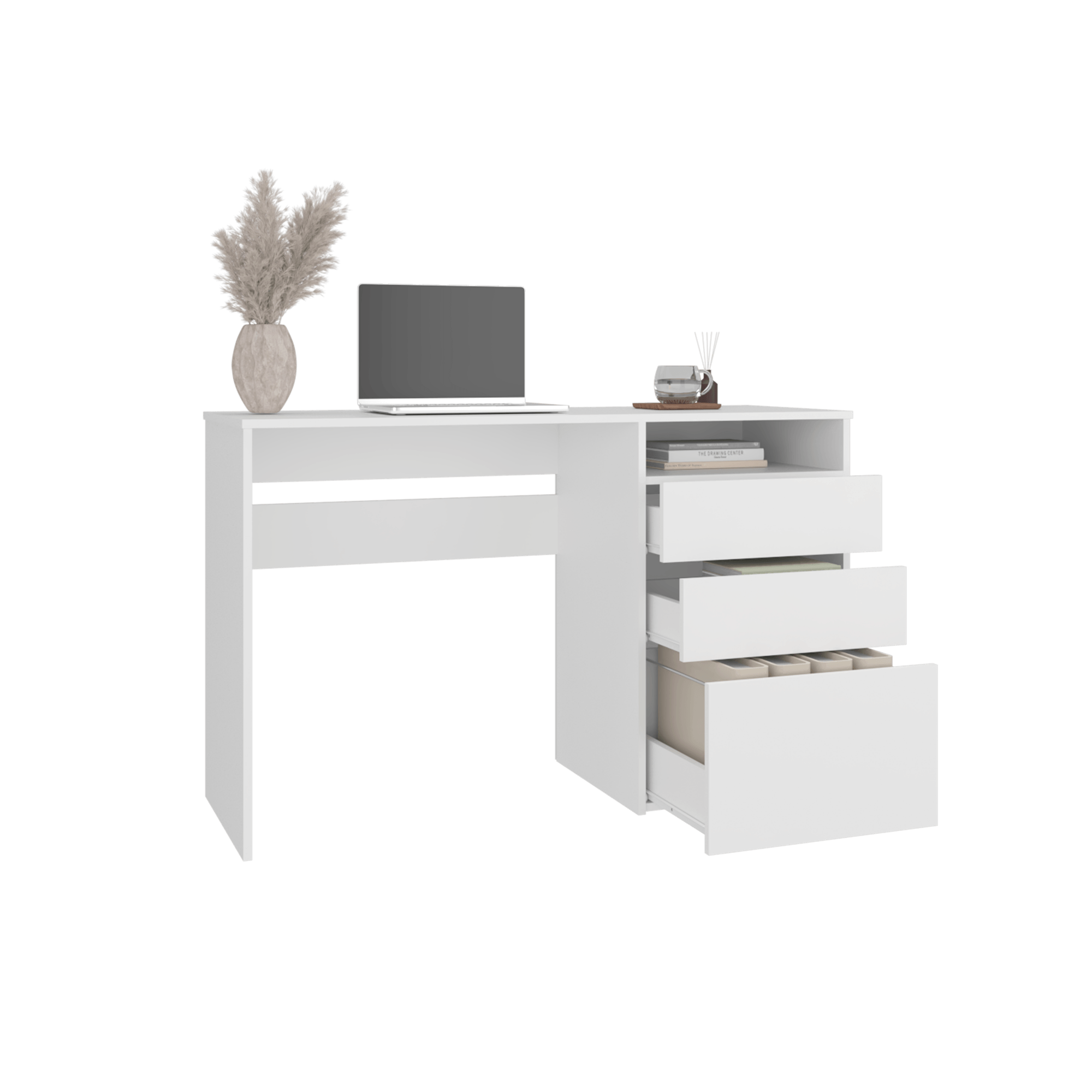 Escritorio Dublin 75X120X43 RTA Kronos Blanco ZF