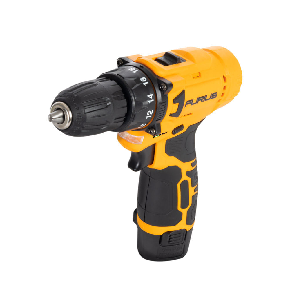 Taladro inalámbrico 3/8" 12v 1350 rpm 1 batería 1.5 amperios + cargador FCD12