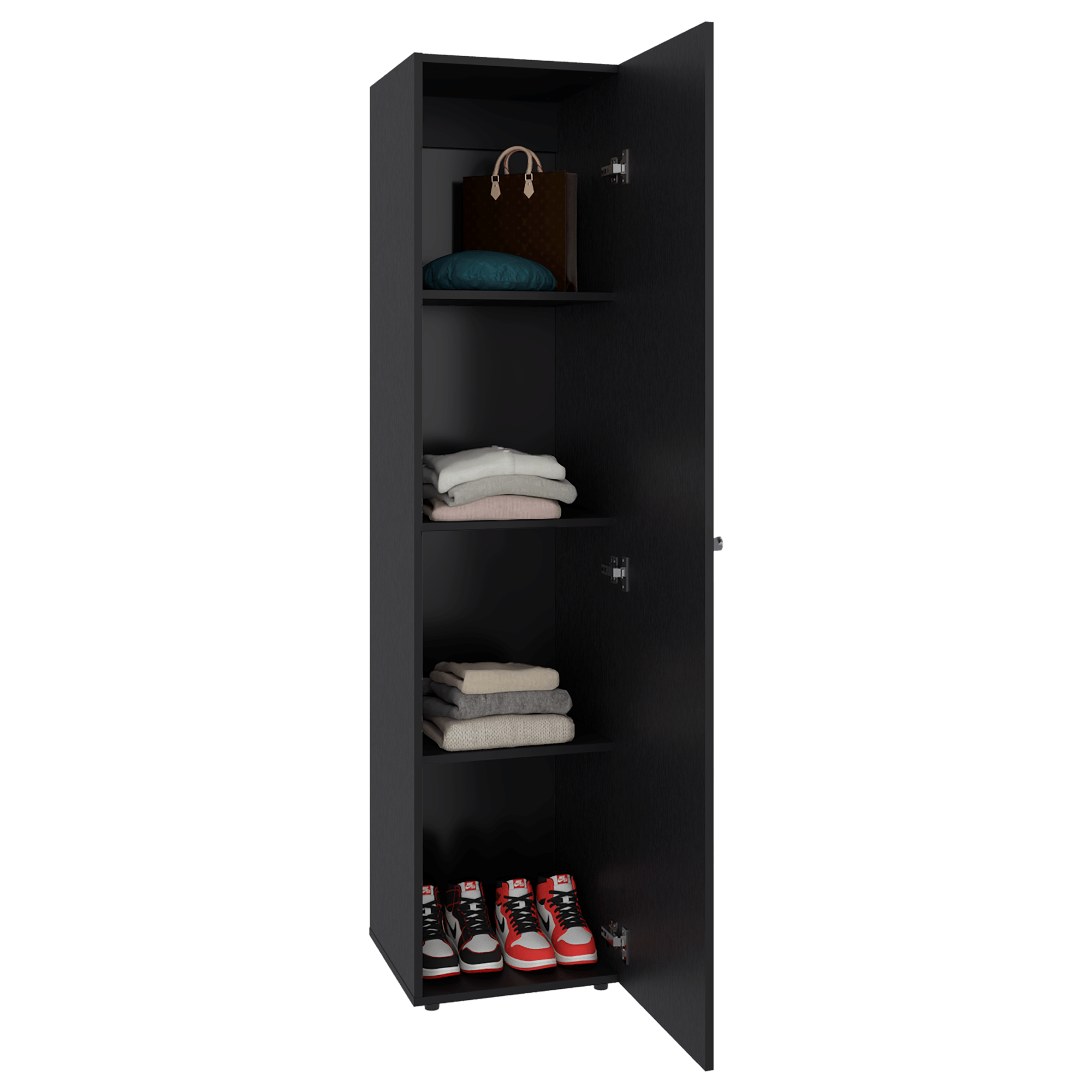 Closet con Espejo Home Dreams 170X40X40 RTA Wengue ZF