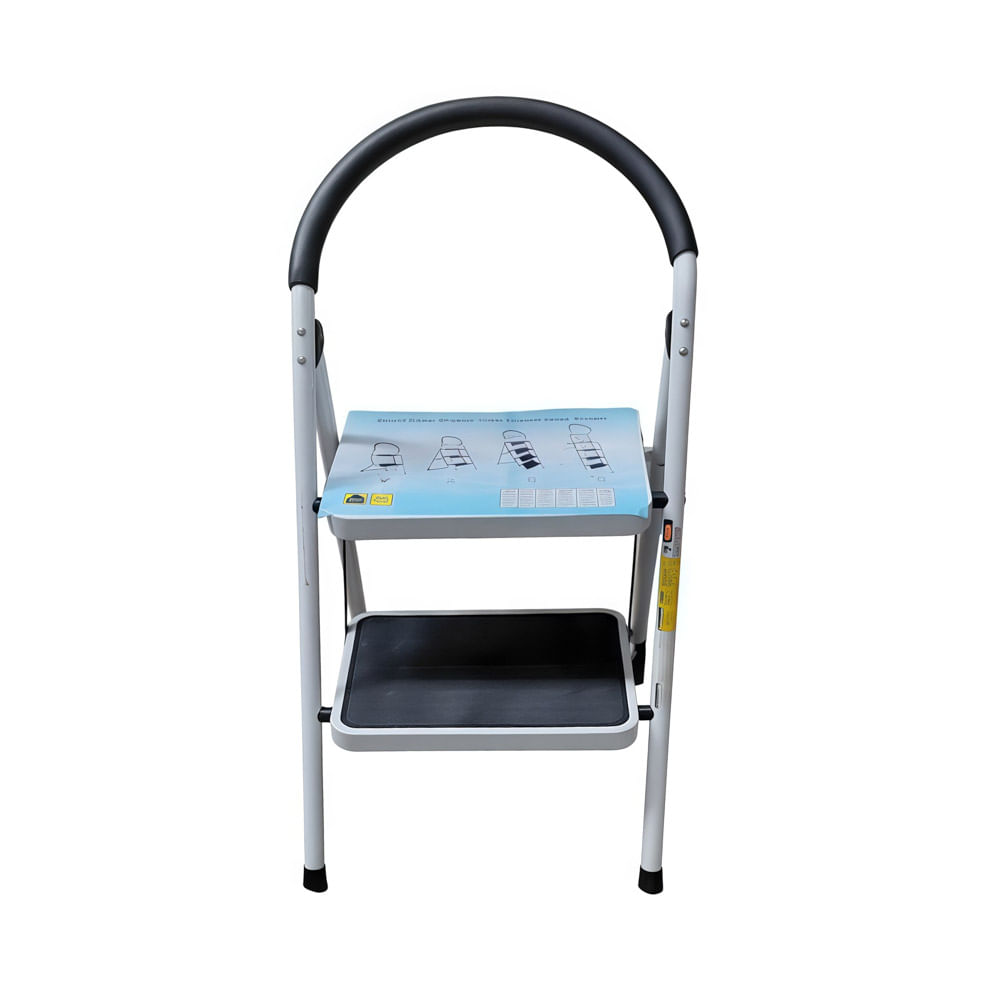 Escalera tipo silla en hierro 2 pasos Escalar SF0502A