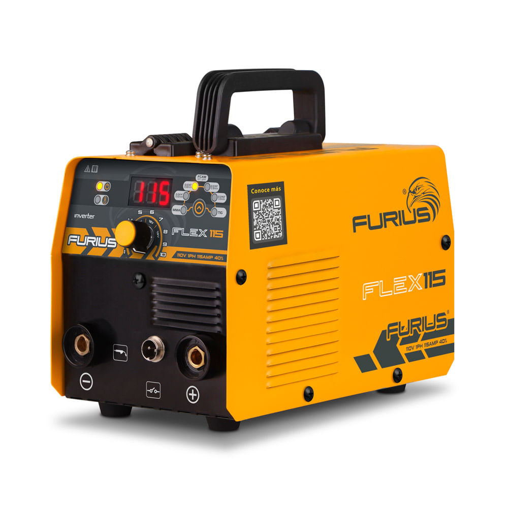 Soldador inversor multiproceso 115 amp Furius FW115