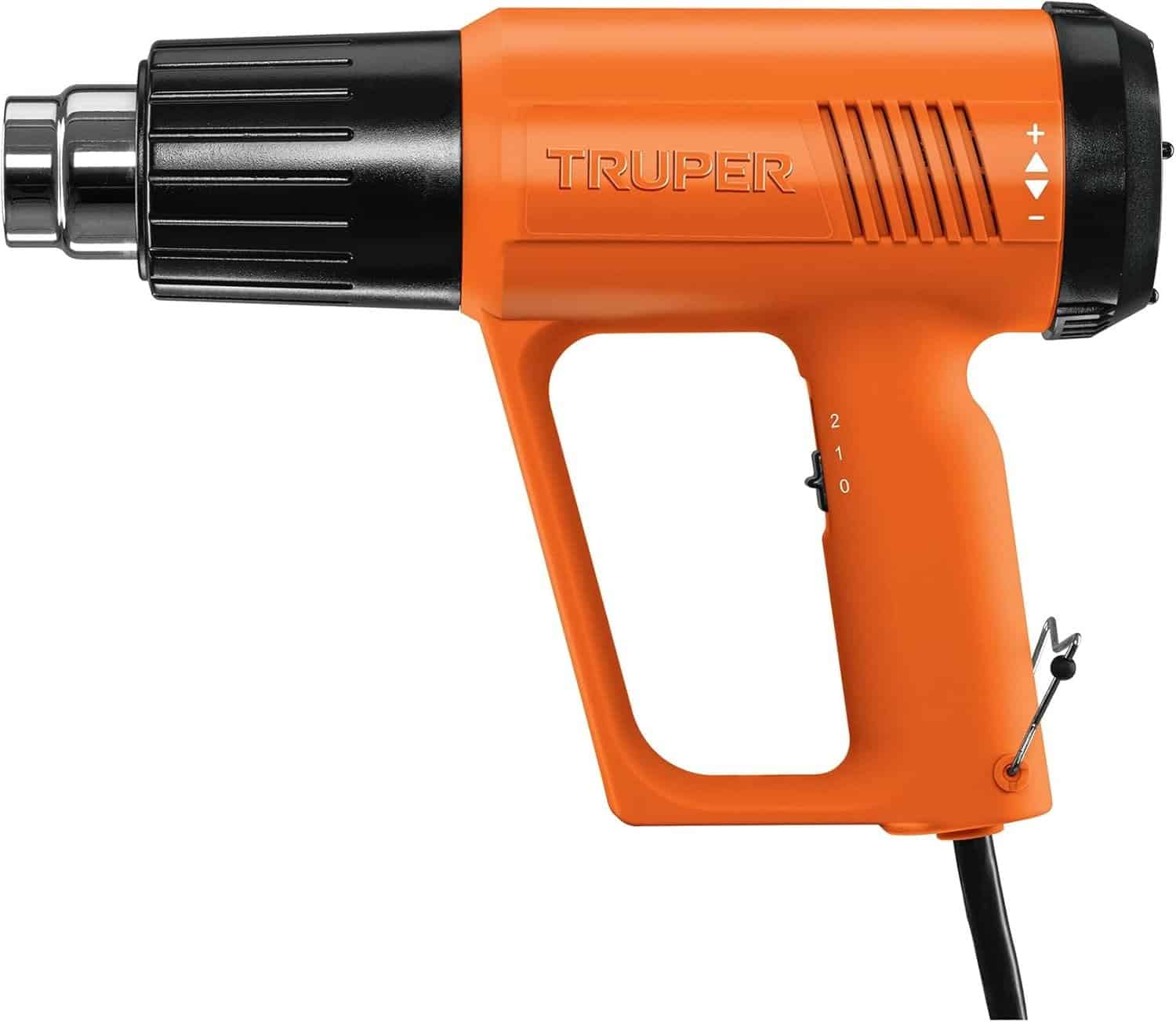 Pistola de calor 2000 W con 9 accesorios profesional Truper