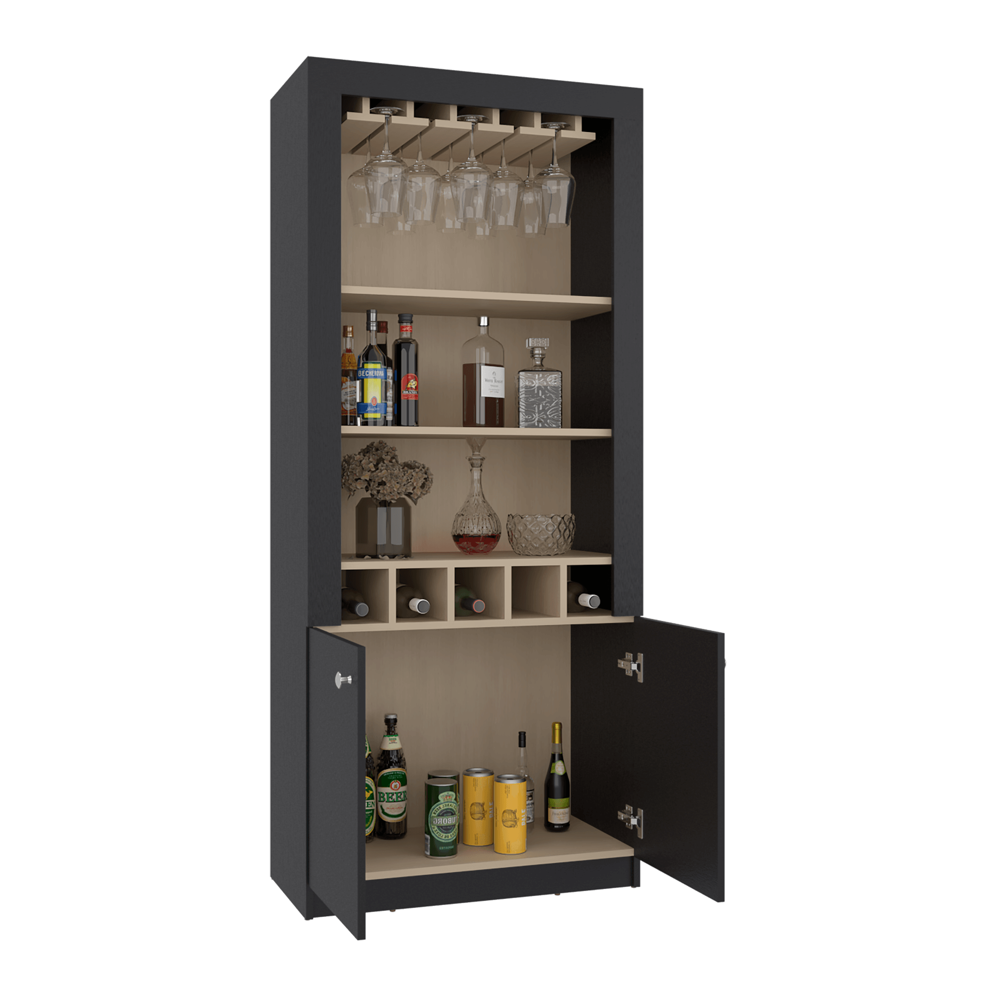 Bar Alto Bellagio 175X75X36 RTA Wengue Cartagena ZF