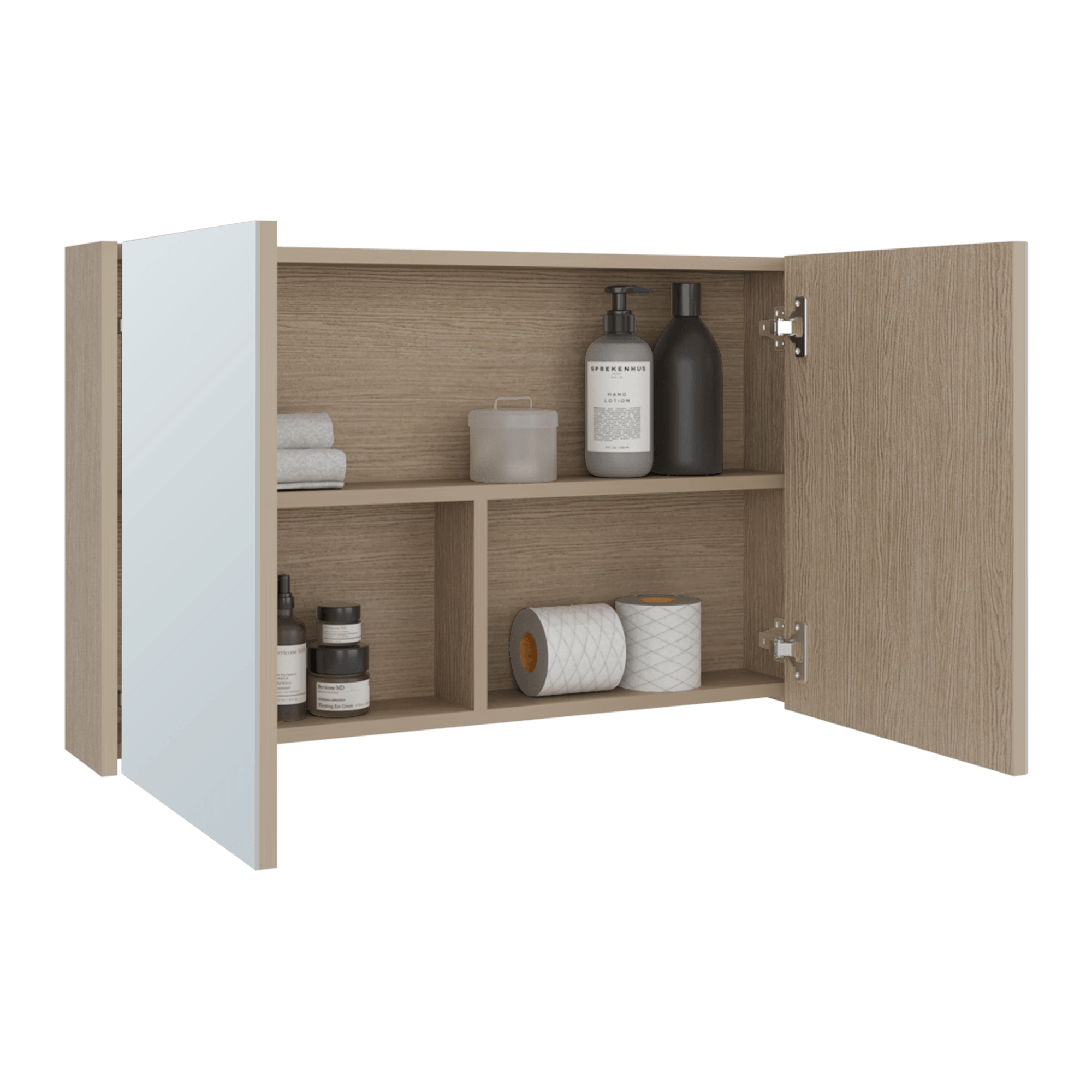 Botiquin con Espejo 50X80X14 RTA Cartagena ZF
