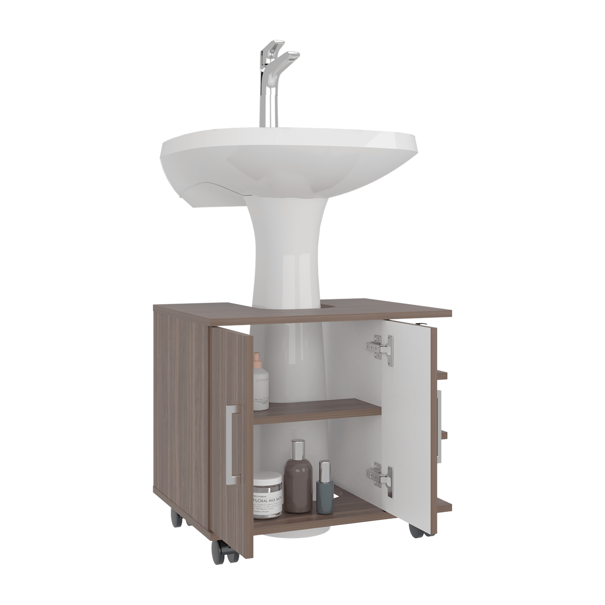 Optimizador Lavamanos Bath 300 50X55X41 RTA Avellana ZF