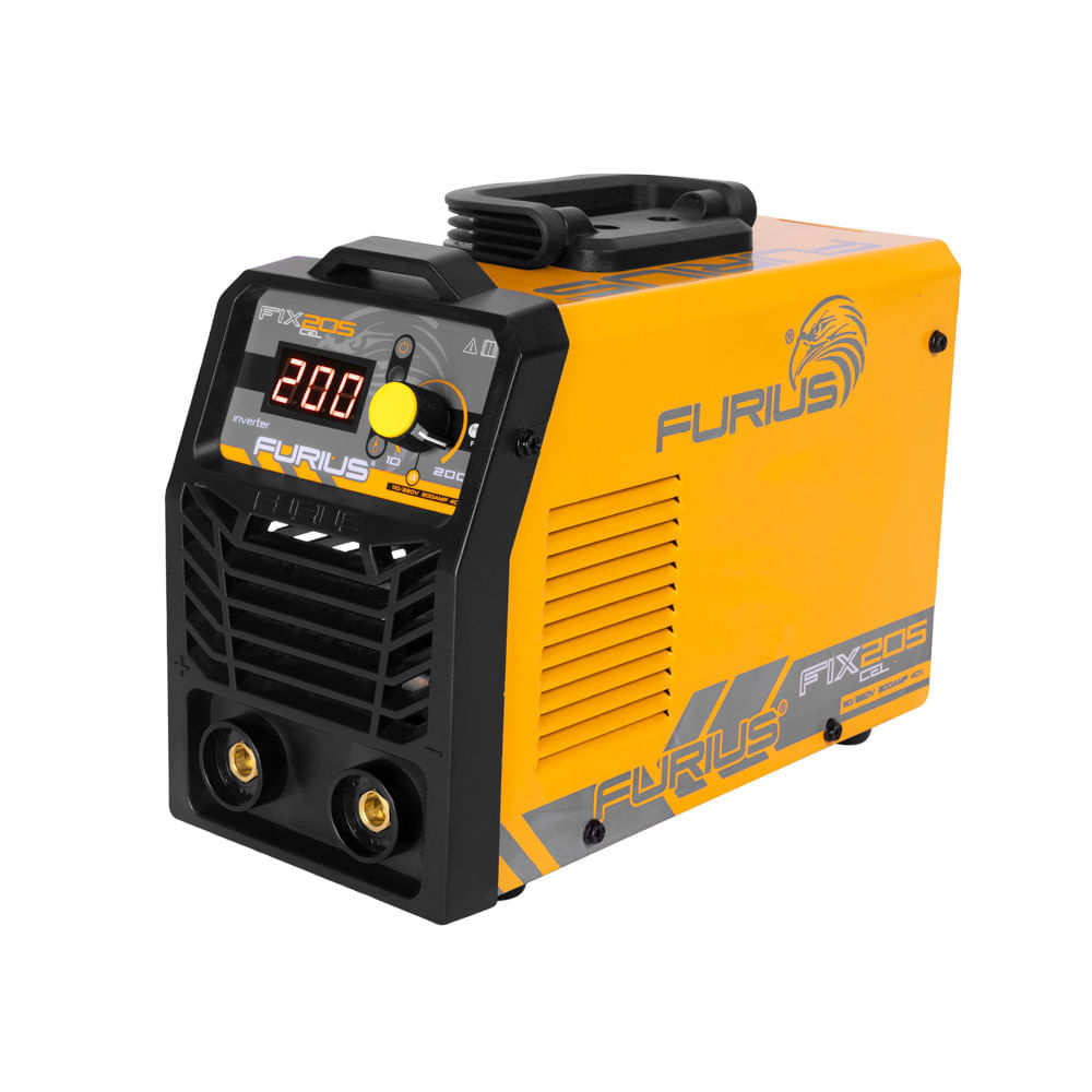 Soldador Inversor 200 Amperios 110V/220V Mma/Tig Furius Fix205
