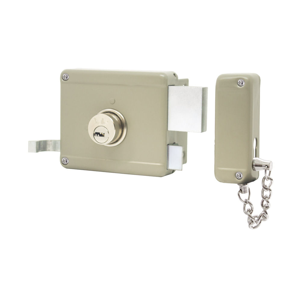 Cerradura sobreponer doble macho derecha Yale 3610