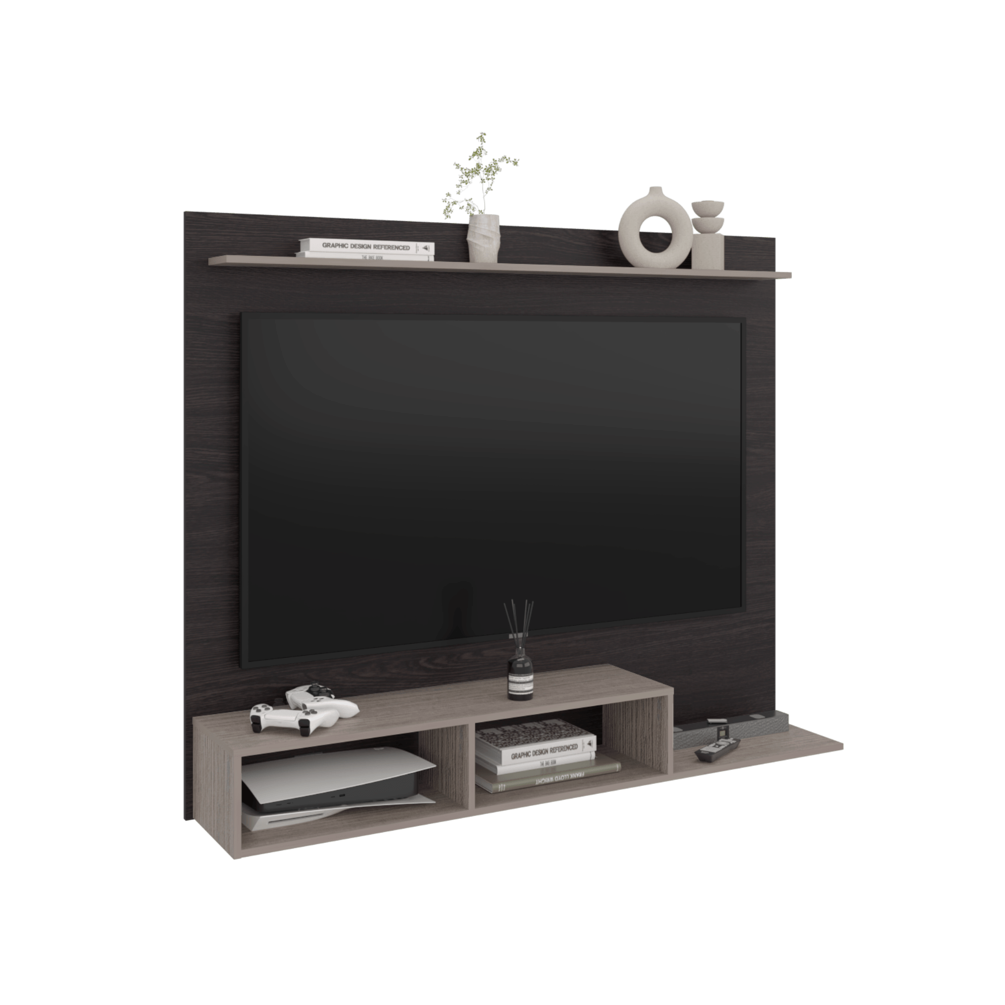 Panel Tv Munt 130X160X31 RTA Positano Wengue ZF