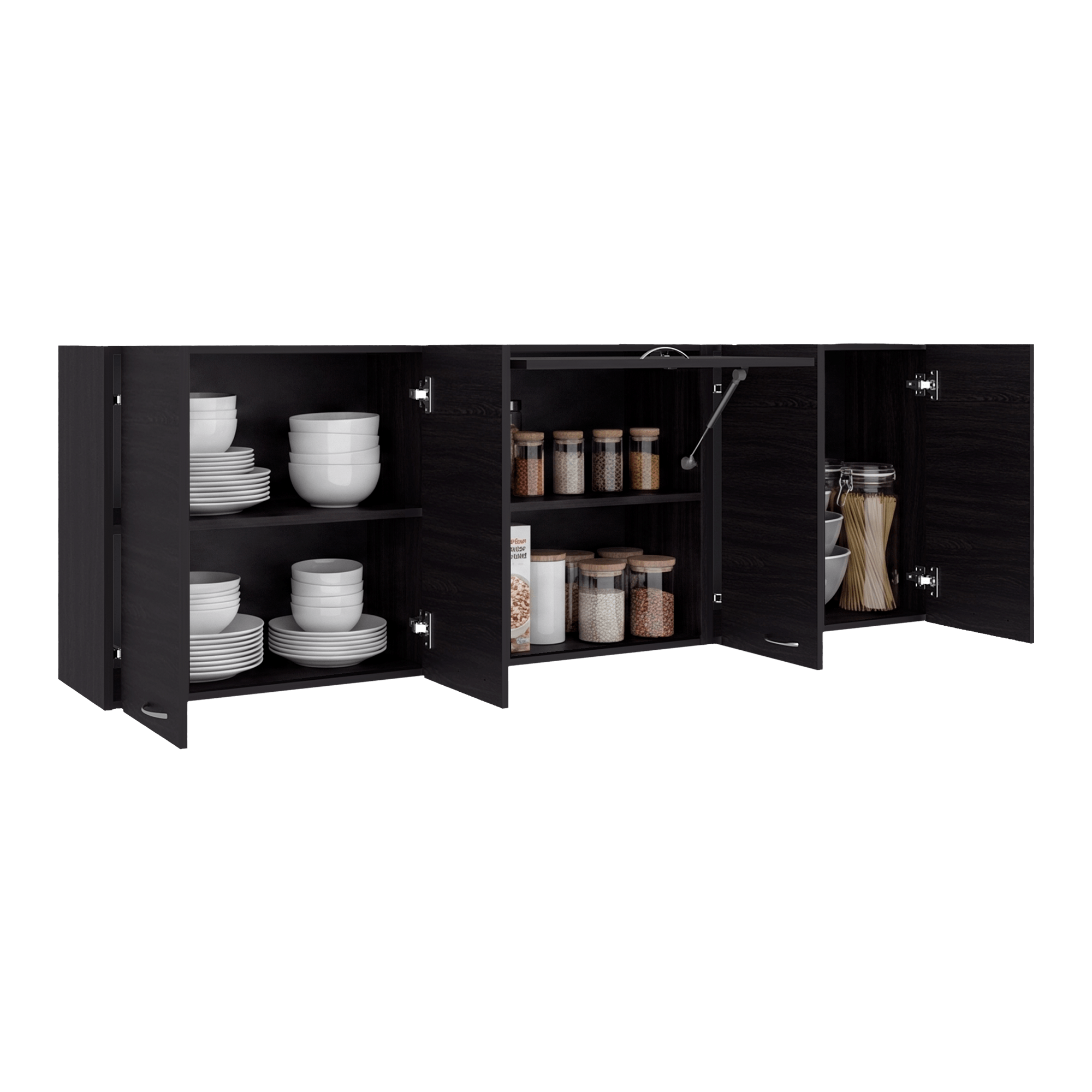 Mueble Superior de Cocina Ocena 60X180X31 RTA Wengue ZF