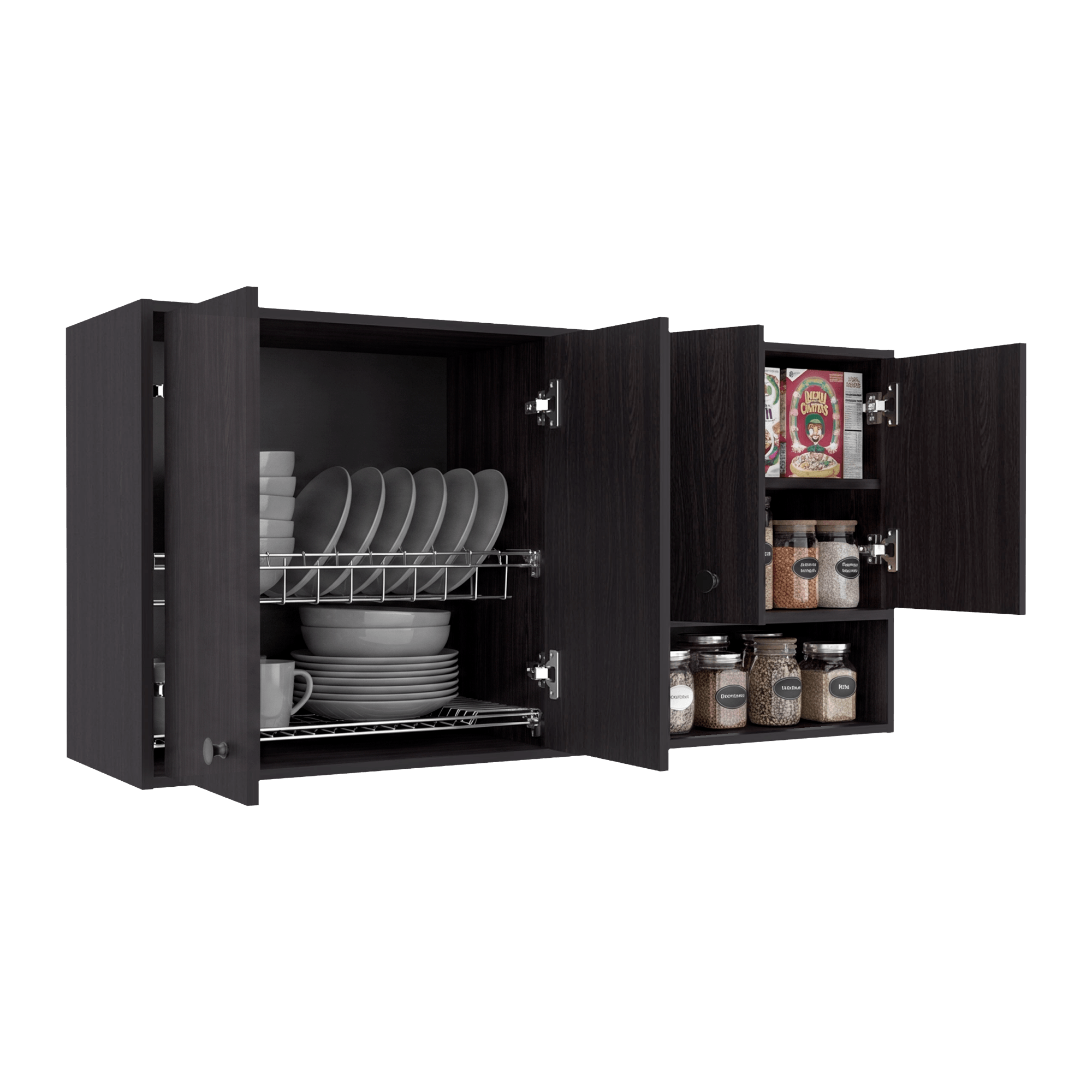 Mueble Superior de Cocina Napoles 60X120X35 RTA Wengue ZF